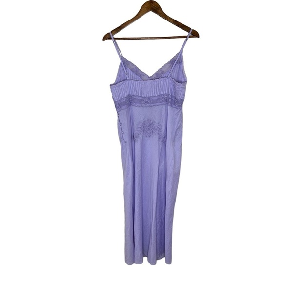 NWOT Free People Intimately Going Steady Lilac Beaded Slip Dress - Picture 9 of 14